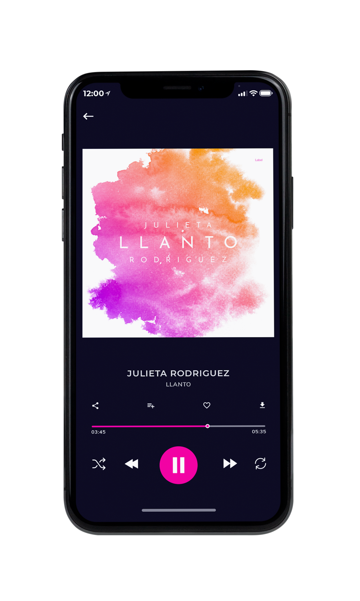 Tablet view of Premade Electronica & Ambient Album Cover - Mauvelous #7056 | AlbumArtZone*