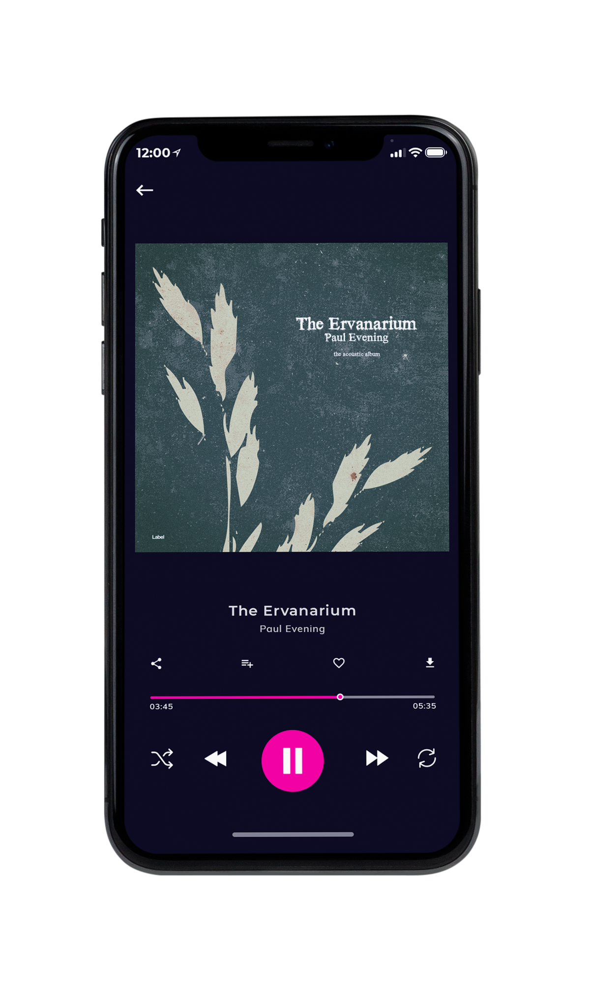 Tablet view of Premade Country & Acoustic Album Cover - Limed Spruce #7063 | AlbumArtZone*