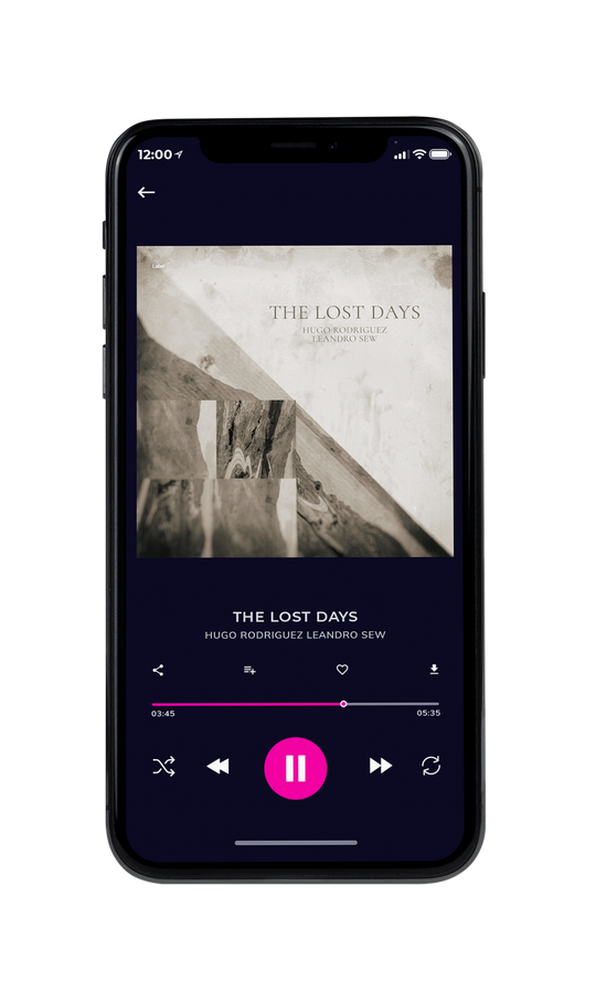 Tablet view of Premade Contemporary Music Album Cover - Satin Linen #7068 | AlbumArtZone*