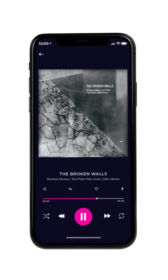Tablet view of Premade Contemporary Music Album Cover - Storm Dust #7070 | AlbumArtZone*