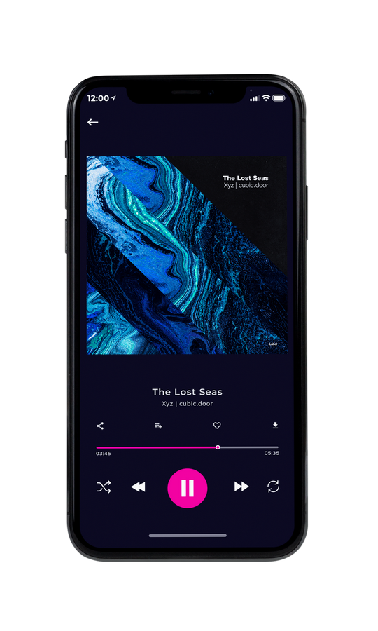 Tablet view of Premade Contemporary Music Album Cover - Ebony #7075 | AlbumArtZone*