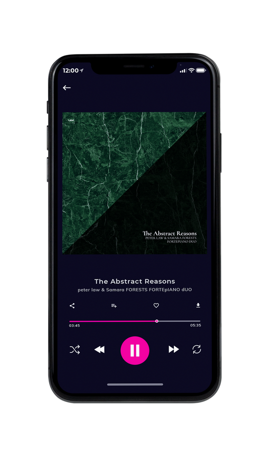 Tablet view of Premade Contemporary Music Album Cover - Racing Green #7079 | AlbumArtZone*