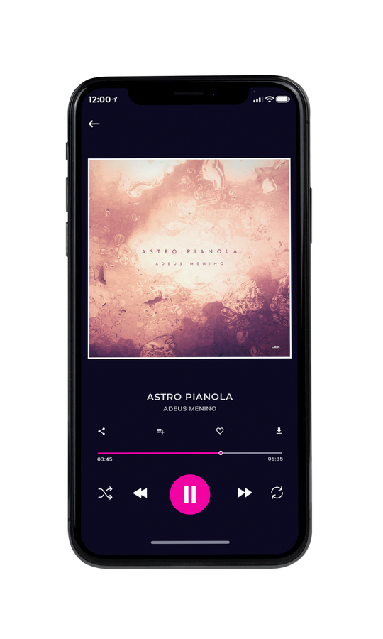 Tablet view of Premade Electronica & Ambient Album Cover - Desert Sand #7101 | AlbumArtZone*