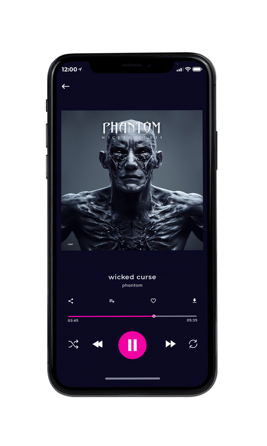 Tablet view of Premade Heavy Metal & Gothic Metal Album Cover - Tuna #7134 | AlbumArtZone*
