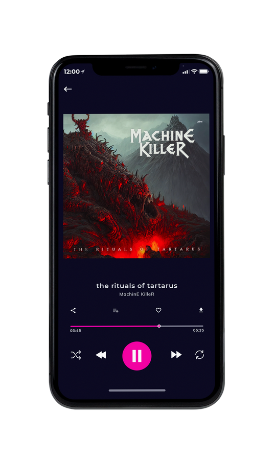 Tablet view of Premade Heavy Metal & Gothic Metal Album Cover - Cocoa Brown #7162 | AlbumArtZone*