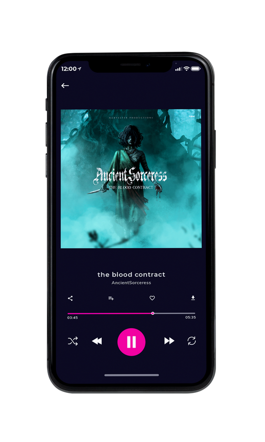 Tablet view of Premade Heavy Metal & Gothic Metal Album Cover - Neptune #7204 | AlbumArtZone*