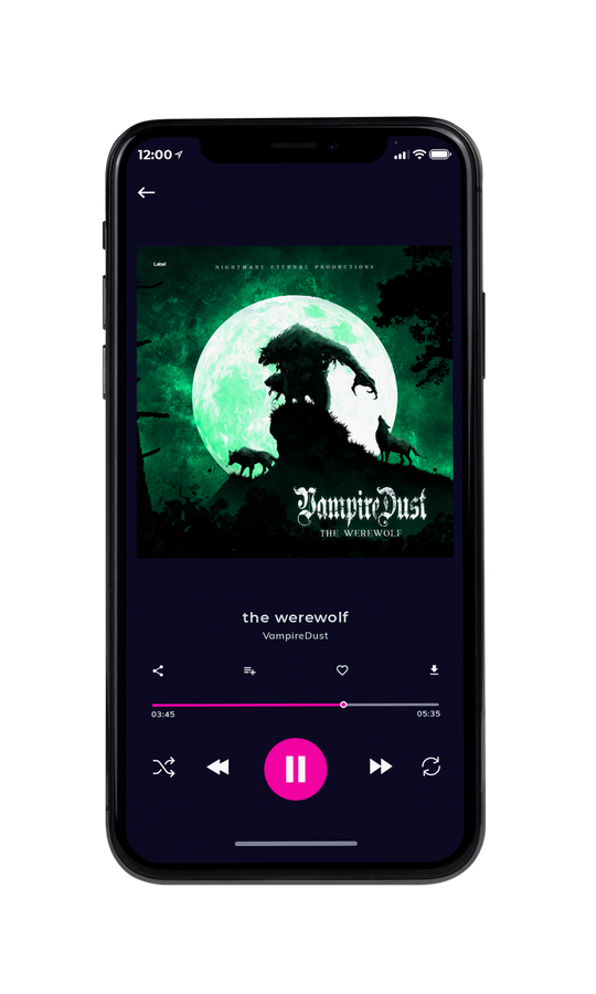 Tablet view of Premade Heavy Metal & Gothic Metal Album Cover - Blue Romance #7206 | AlbumArtZone*