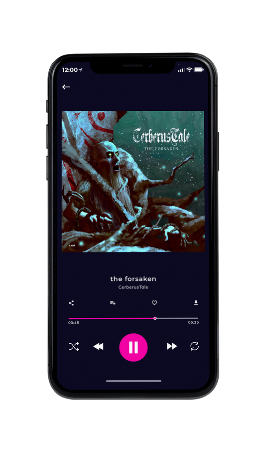 Tablet view of Premade Heavy Metal & Gothic Metal Album Cover - Merlin #7208 | AlbumArtZone*