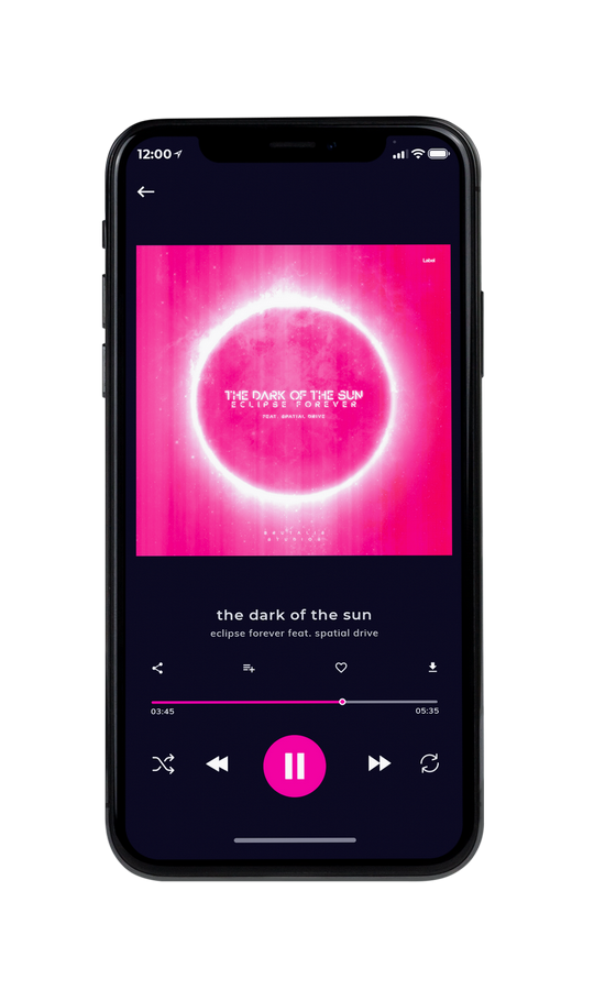 Tablet view of Premade EDM, House & Dub Album Cover - Violet Red #7235 | AlbumArtZone*