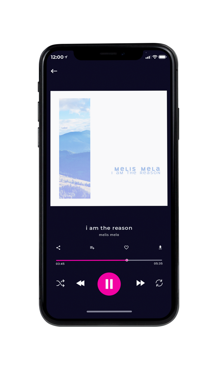 Tablet view of Premade Country & Acoustic Album Cover - Regent St Blue #7289 | AlbumArtZone*