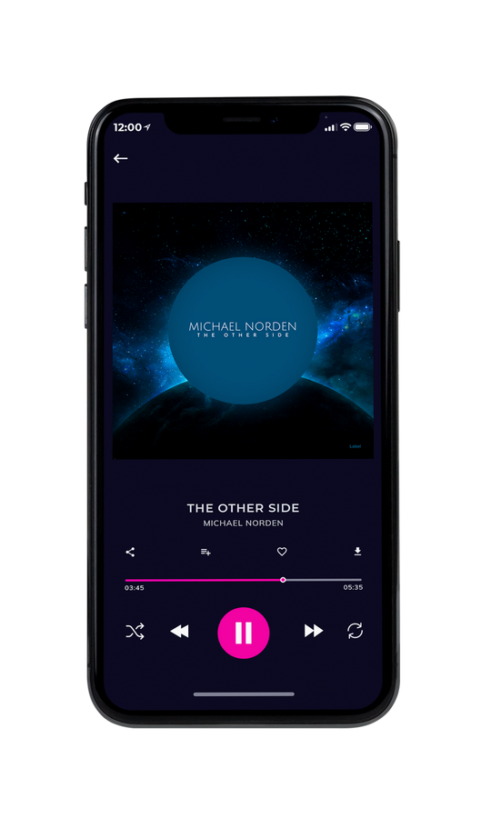 Tablet view of Premade Contemporary Music Album Cover - Firefly #7324 | AlbumArtZone*