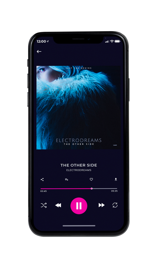 Tablet view of Premade EDM, House & Dub Album Cover - Ebony #7329 | AlbumArtZone*