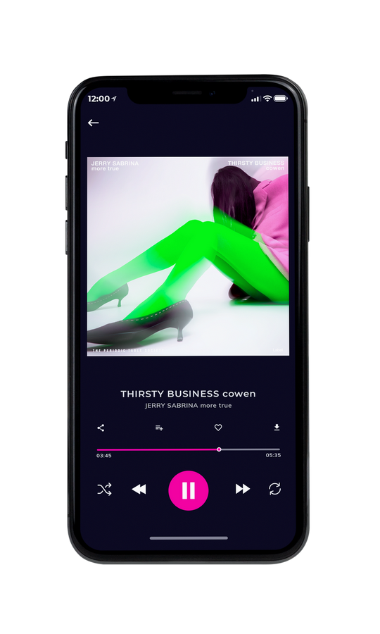 Tablet view of Premade Pop Album Cover - Gray Nurse #7390 | AlbumArtZone*