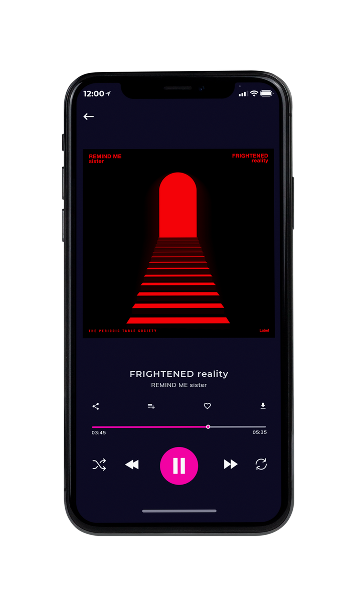Tablet view of Premade Pop Album Cover - Red #7405 | AlbumArtZone*