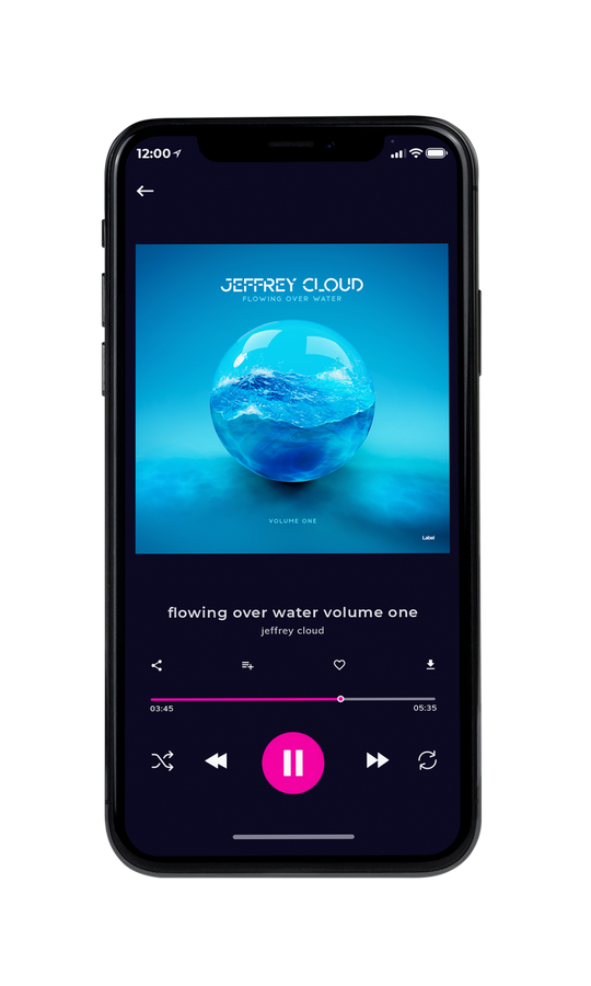 Tablet view of Premade Contemporary Music Album Cover - Boston Blue #7447 | AlbumArtZone*