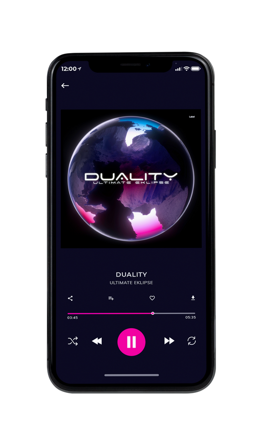Tablet view of Premade EDM, House & Dub Album Cover - Cinder #7456 | AlbumArtZone*