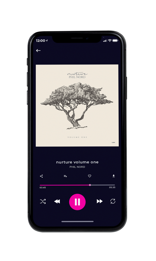 Tablet view of Premade Country & Acoustic Album Cover - Citrine White #7486 | AlbumArtZone*