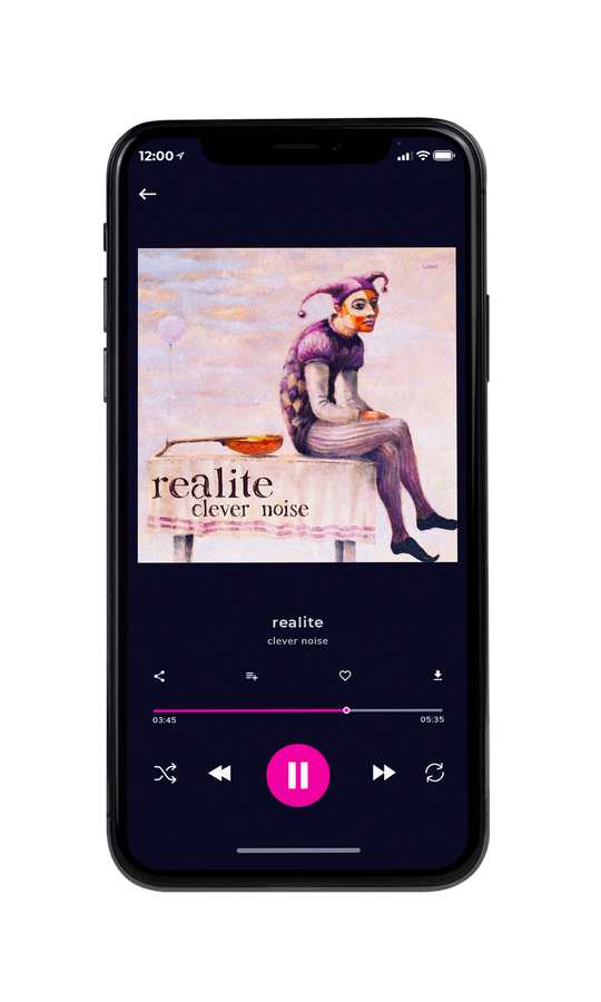 Tablet view of Premade Traditional Jazz & Blues Album Cover - Oyster Pink #7584 | AlbumArtZone*