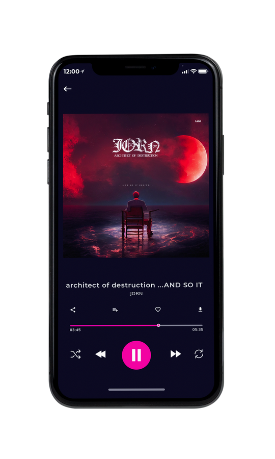 Tablet view of Premade Heavy Metal & Gothic Metal Album Cover - Jon #7616 | AlbumArtZone*