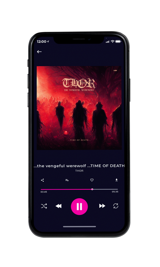 Tablet view of Premade Heavy Metal & Gothic Metal Album Cover - Valencia #7618 | AlbumArtZone*
