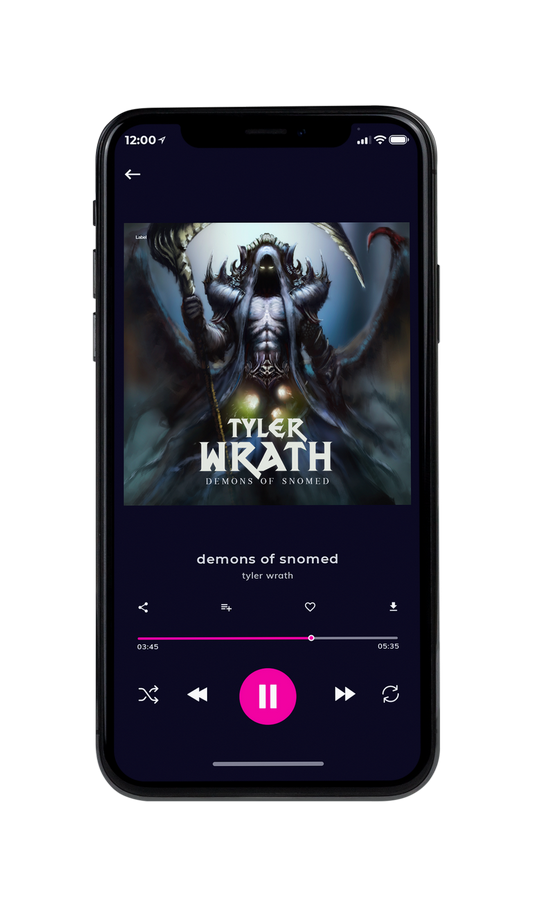 Tablet view of Premade Heavy Metal & Gothic Metal Album Cover - Shark #7666 | AlbumArtZone*