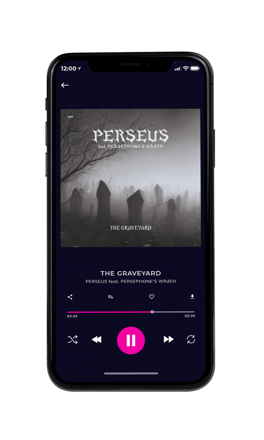 Tablet view of Premade Heavy Metal & Gothic Metal Album Cover - Fuscous Gray #7676 | AlbumArtZone*