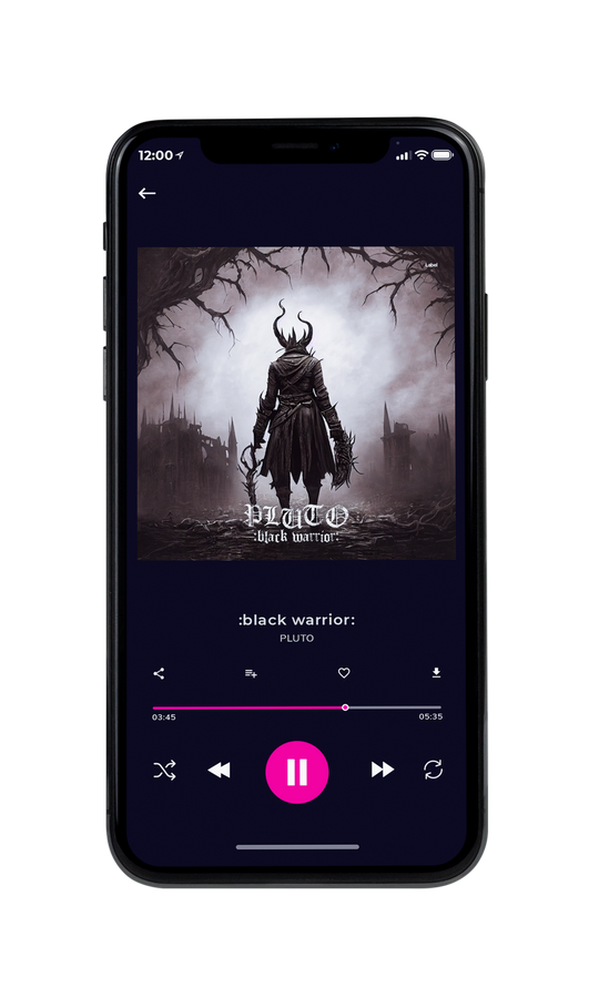 Tablet view of Premade Heavy Metal & Gothic Metal Album Cover - Thunder #7718 | AlbumArtZone*