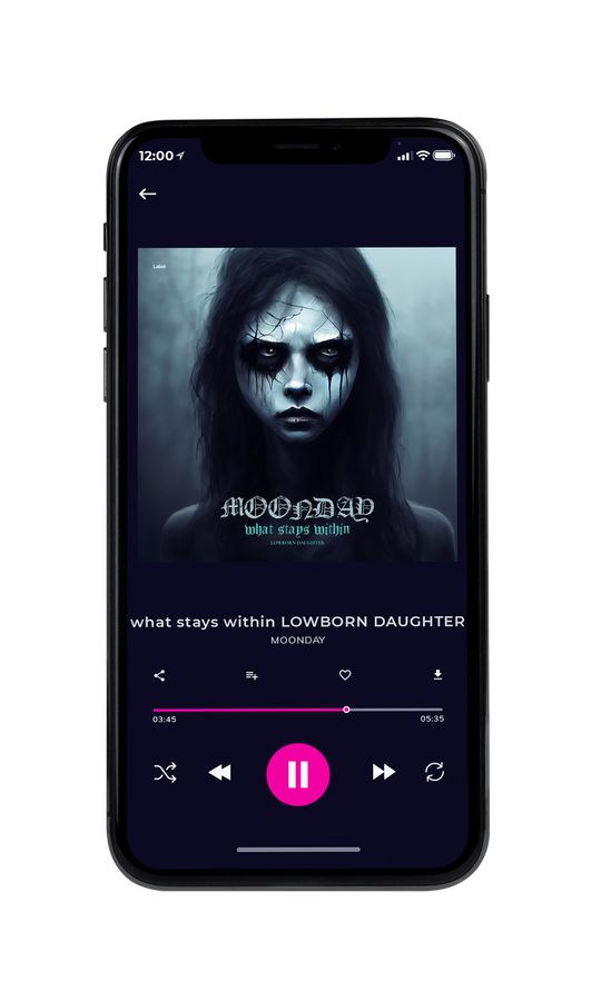 Tablet view of Premade Heavy Metal & Gothic Metal Album Cover - Mirage #7719 | AlbumArtZone*