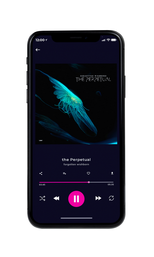 Tablet view of Premade Heavy Metal & Gothic Metal Album Cover - Ebony #7725 | AlbumArtZone*
