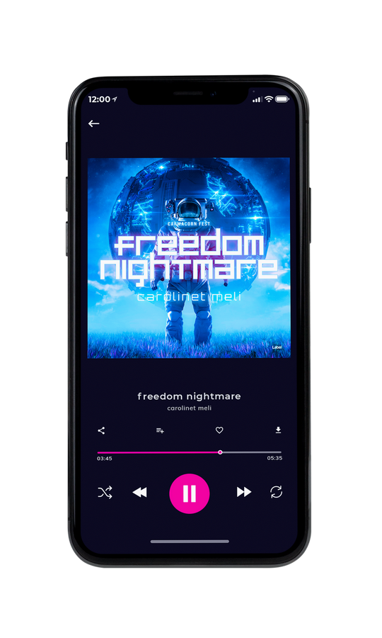 Tablet view of Premade Electronica & Ambient Album Cover - Denim #7742 | AlbumArtZone*