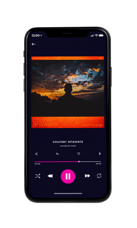 Tablet view of Premade Country & Acoustic Album Cover - Hot Cinnamon #7748 | AlbumArtZone*