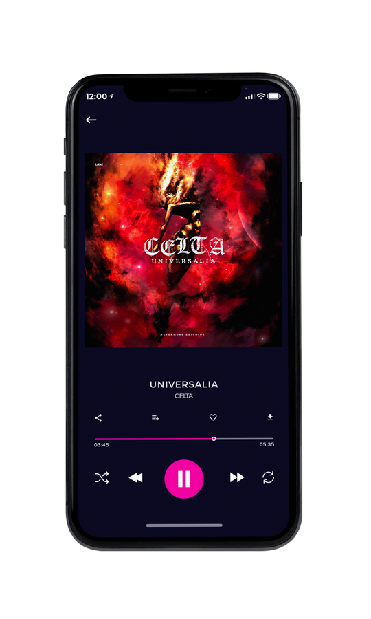 Tablet view of Premade Heavy Metal & Gothic Metal Album Cover - Flame Pea #7763 | AlbumArtZone*