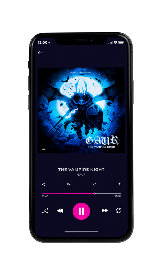 Tablet view of Premade Heavy Metal & Gothic Metal Album Cover - White Ice #7764 | AlbumArtZone*