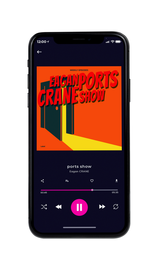 Tablet view of Premade Podcast Album Cover - Heavy Metal #7851 | AlbumArtZone*