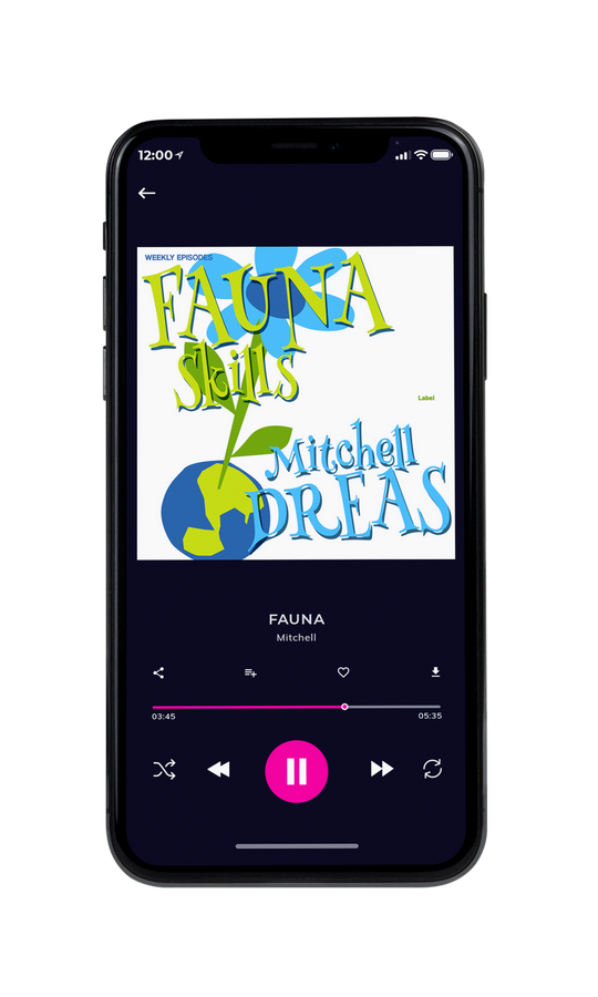 Tablet view of Premade Podcast Album Cover - Danube #7856 | AlbumArtZone*