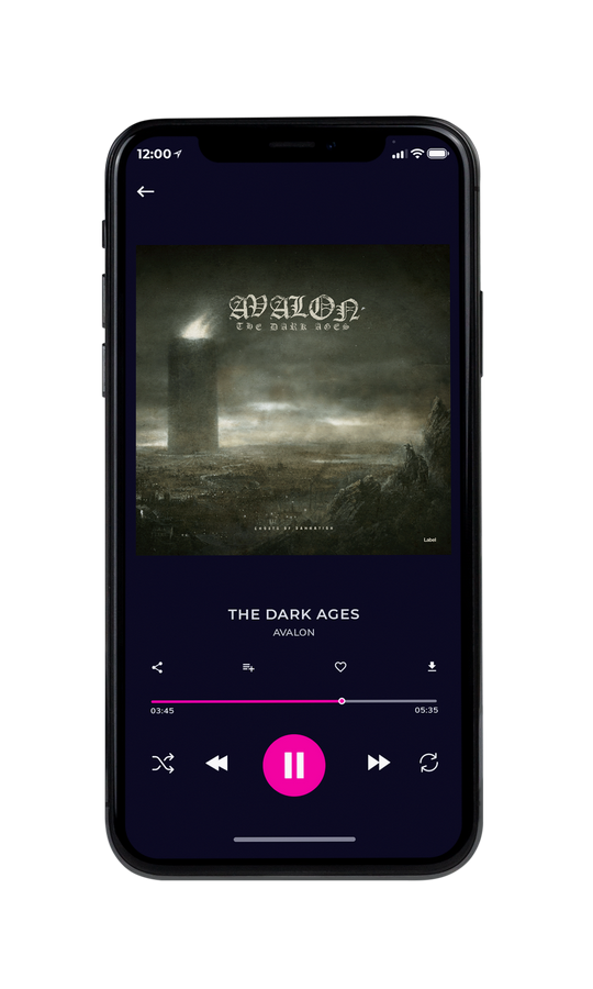 Tablet view of Premade Heavy Metal & Gothic Metal Album Cover - Rangitoto #7876 | AlbumArtZone*