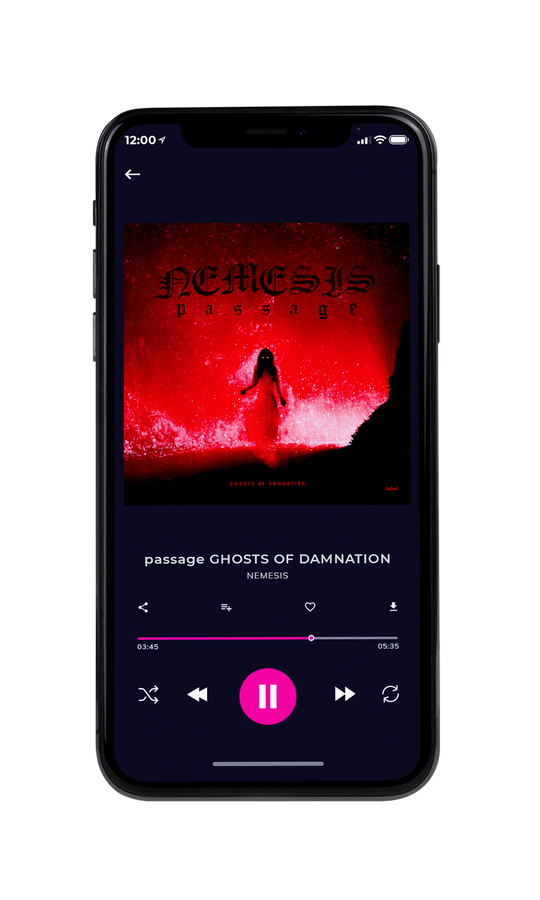 Tablet view of Premade Heavy Metal & Gothic Metal Album Cover - Alizarin Crimson #7887 | AlbumArtZone*