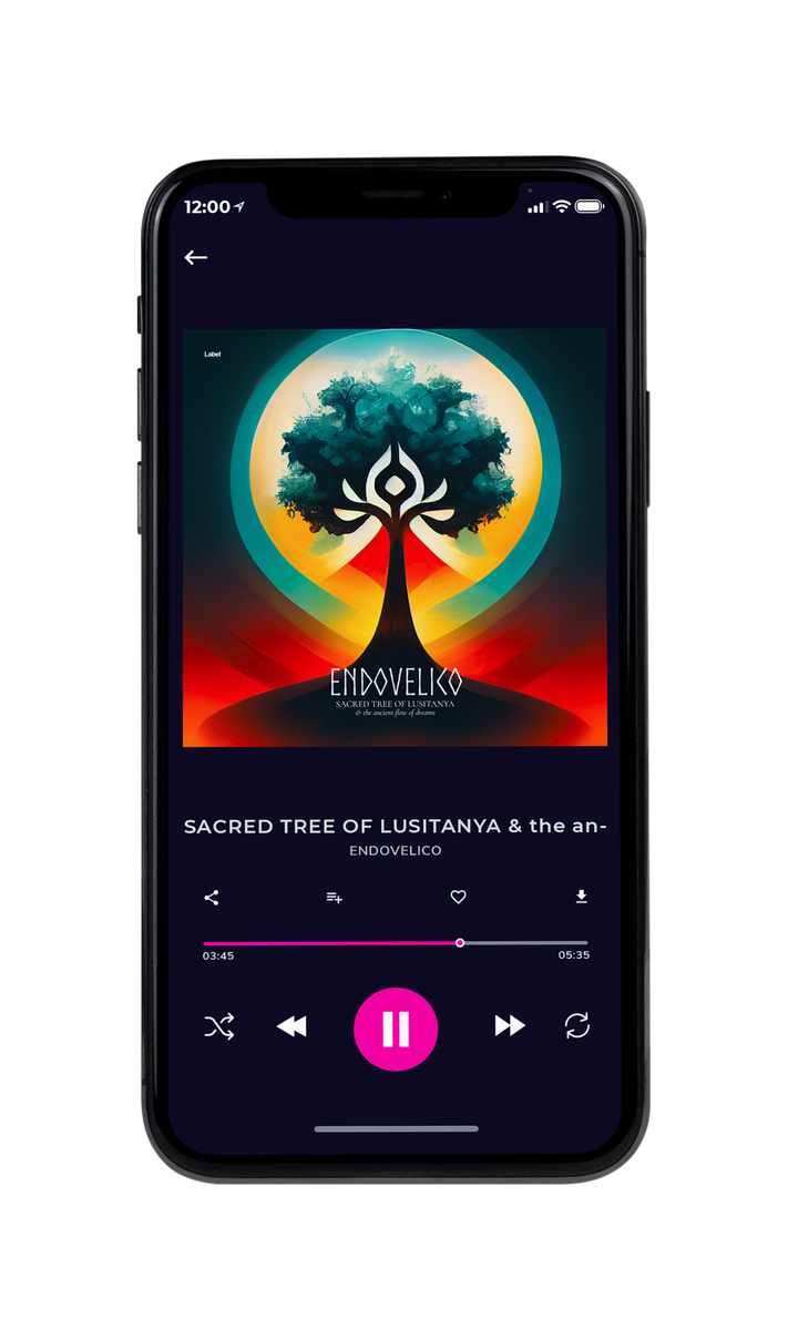 Tablet view of Premade Indie & Folk Music Album Cover - Outer Space #7914 | AlbumArtZone*
