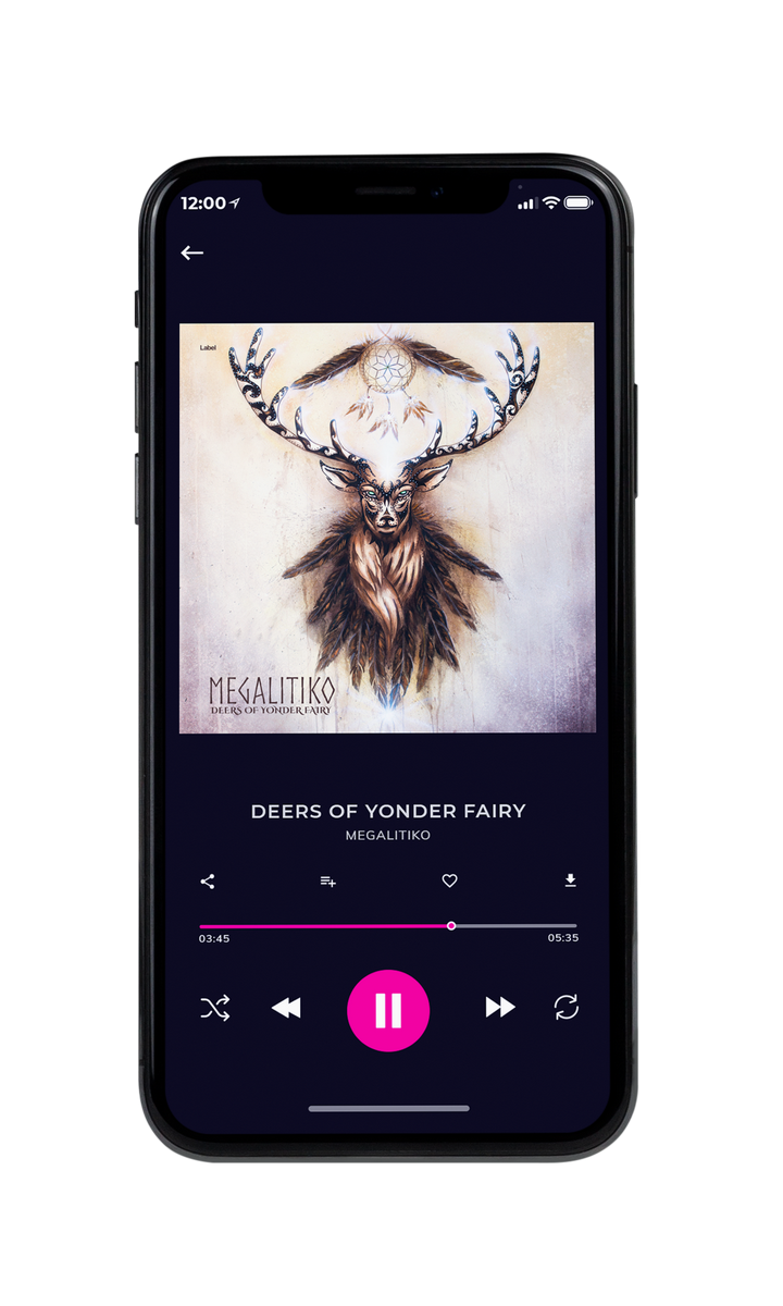 Tablet view of Premade Indie & Folk Music Album Cover - Pearl Bush #7915 | AlbumArtZone*