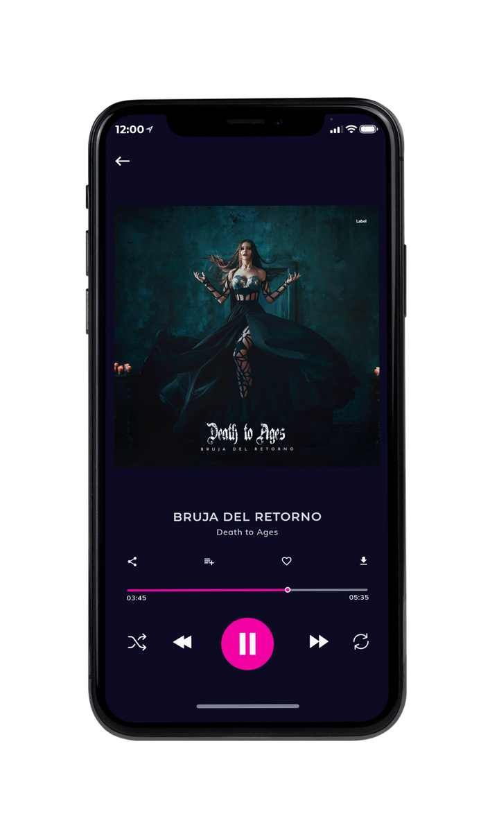 Tablet view of Premade Heavy Metal & Gothic Metal Album Cover - Bunker #8051 | AlbumArtZone*