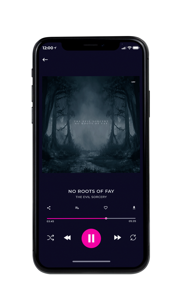 Tablet view of Premade Heavy Metal & Gothic Metal Album Cover - Ebony Clay #8053 | AlbumArtZone*