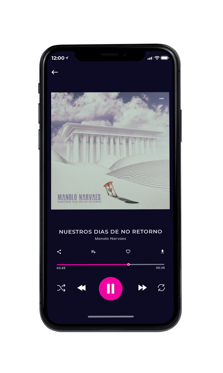 Tablet view of Premade Heavy Metal & Gothic Metal Album Cover - Mist Gray #8055 | AlbumArtZone*