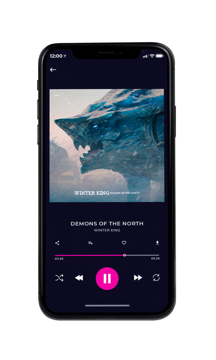 Tablet view of Premade Heavy Metal & Gothic Metal Album Cover - Blue Bayoux #8128 | AlbumArtZone*