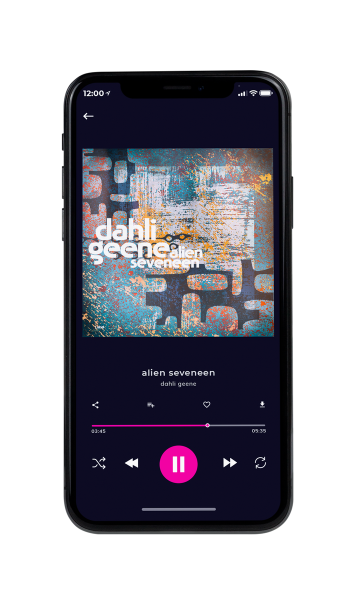 Tablet view of Premade Electronica & Ambient Album Cover - Oslo Gray #8161 | AlbumArtZone*