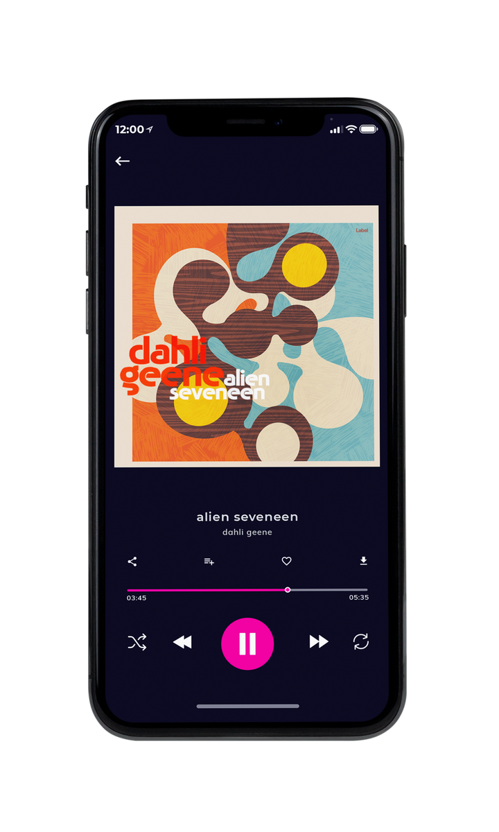 Tablet view of Premade Dance & House Album Cover - Tana #8164 | AlbumArtZone*