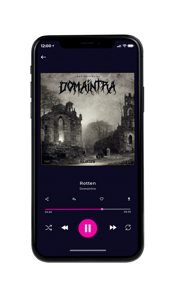 Tablet view of Premade Heavy Metal & Gothic Metal Album Cover - Merlin #8257 | AlbumArtZone*