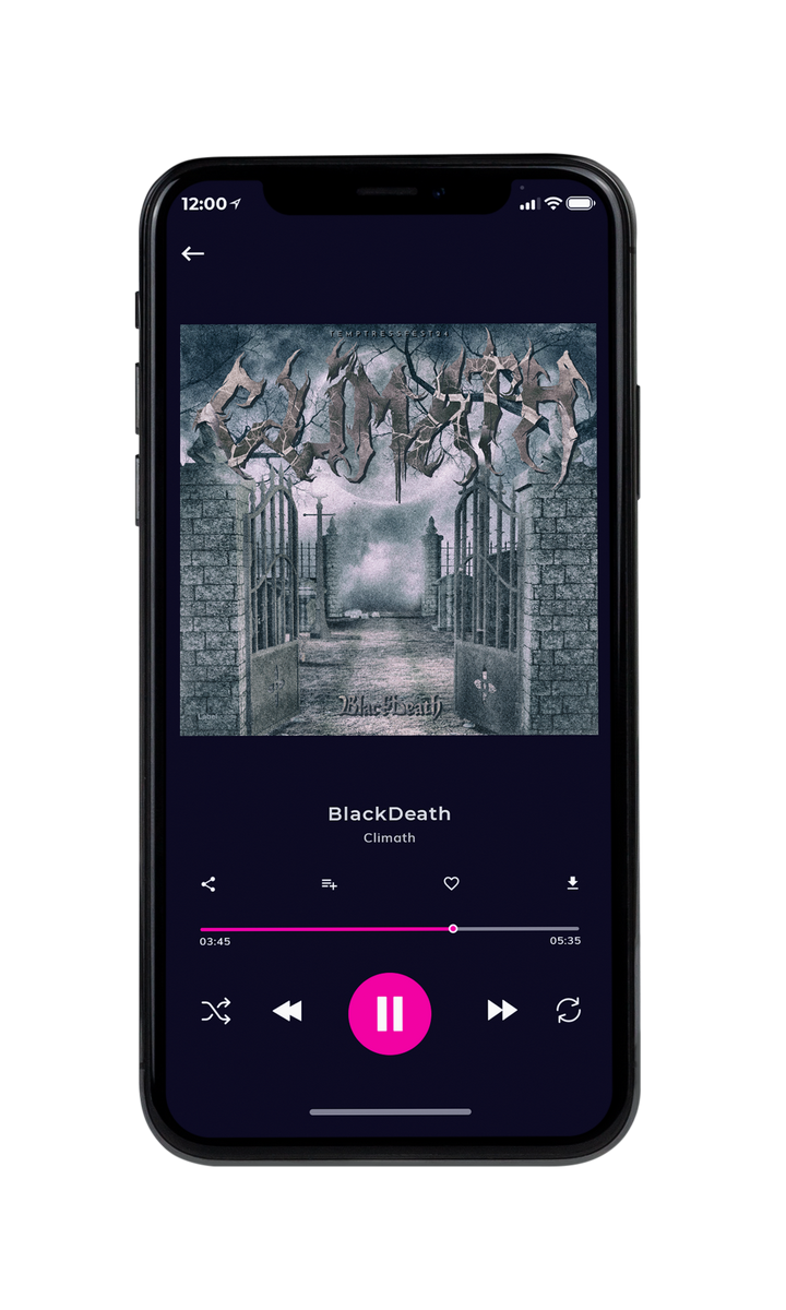 Tablet view of Premade Heavy Metal & Gothic Metal Album Cover - Nevada #8267 | AlbumArtZone*