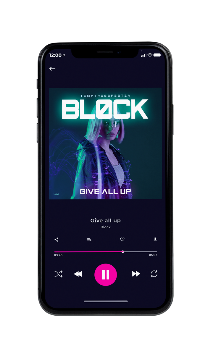 Tablet view of Premade Pop Album Cover - Big Stone #8274 | AlbumArtZone*