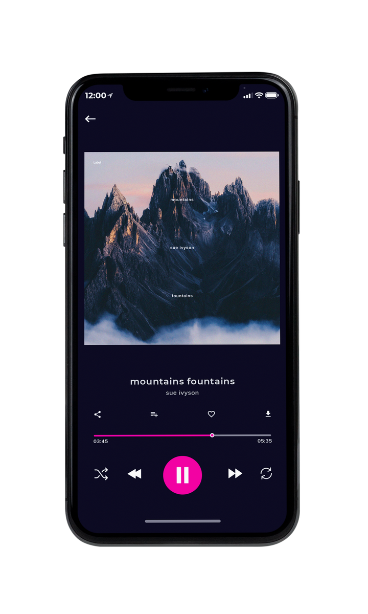 Tablet view of Premade Rock,Punk & Alternative Album Cover - Pink Swan #8364 | AlbumArtZone*