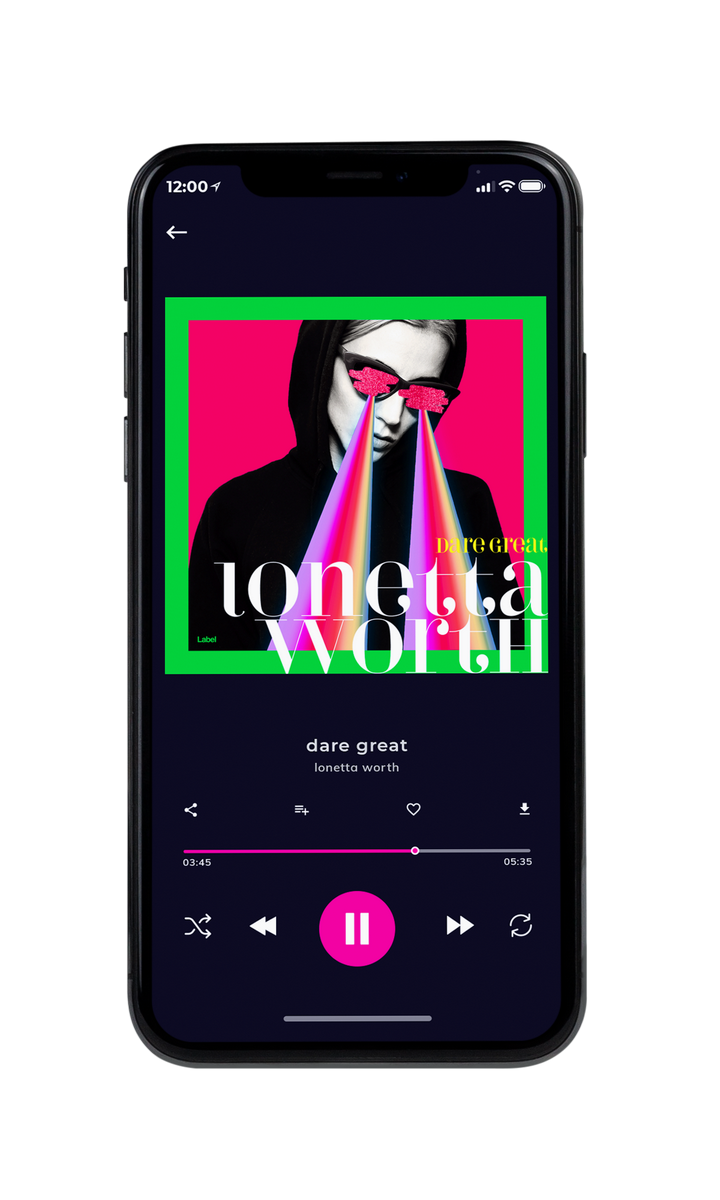Tablet view of Premade Dance & House Album Cover - Amaranth #8405 | AlbumArtZone*